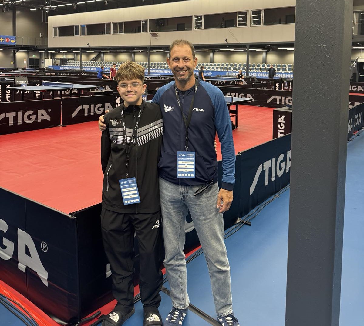 Μεγάλη διάκριση για τον Μαρκουλάκη Φάνη και τον προπονητή Αγγελίδη Μιχάλη – Συμμετοχή στο EUROTALENTS Development Camp III